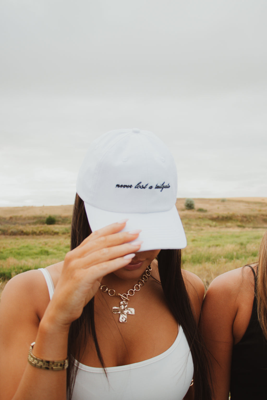 Never Lost a Tailgate Dad Hat